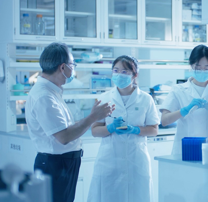Qorix laboratory team at work